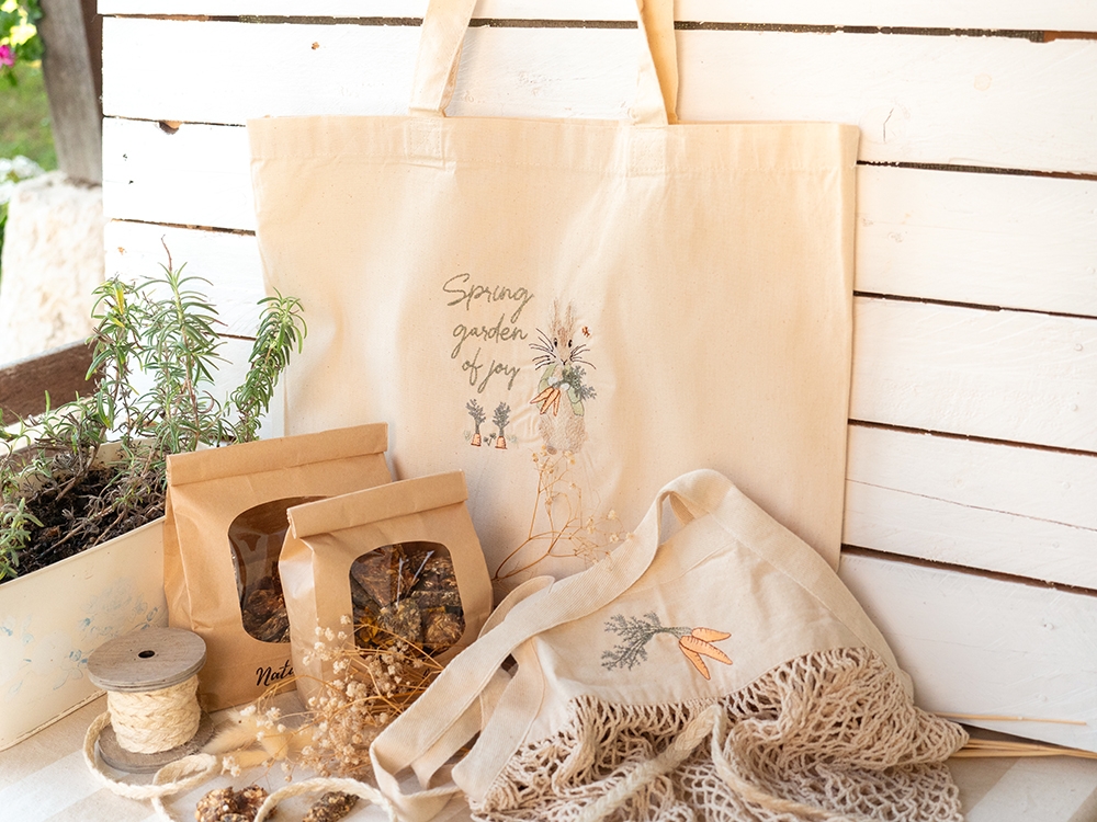 Sac en coton - Spring garden of joy